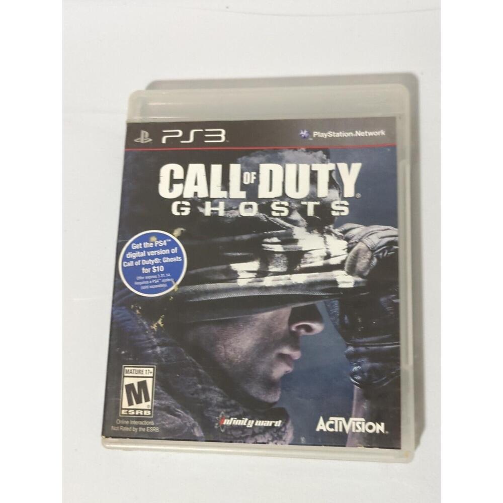 Call of Duty: Ghosts - PS3 Sony PlayStation 3 Complete + Insert‎ CIB Tested